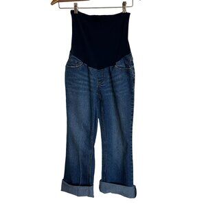Motherhood Maternity Jeans - Size PS - Flare Leg - Blue